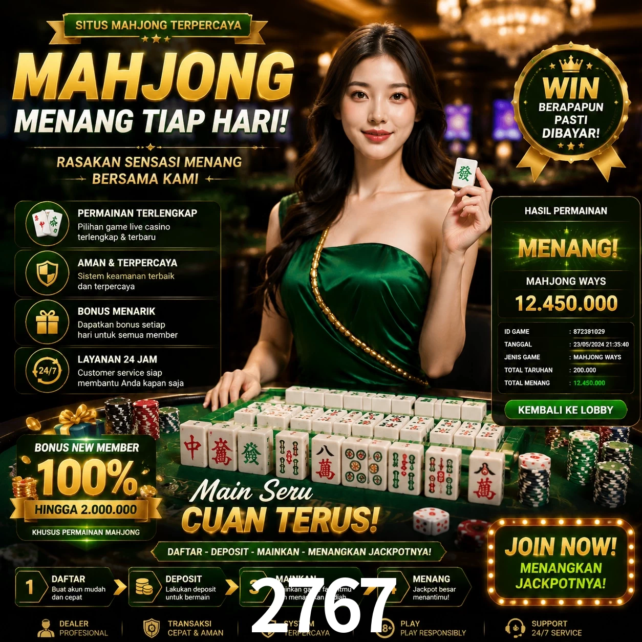 Cashback VIP 2767 - reembolso semanal
